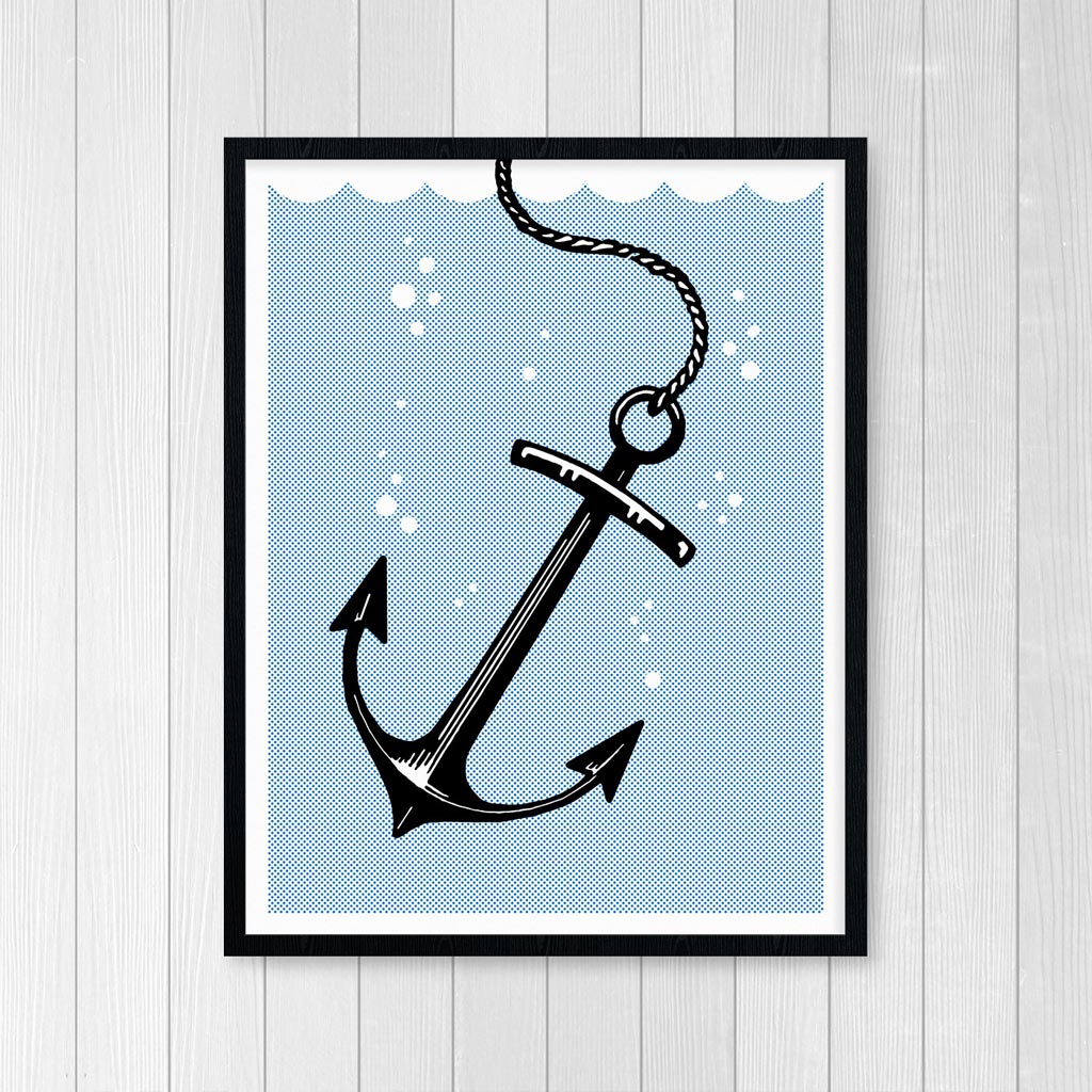 Anchor art print