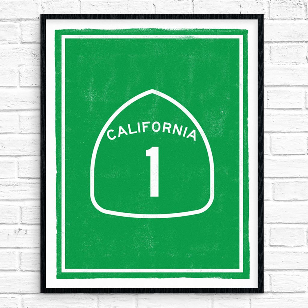 Highway 1 art print